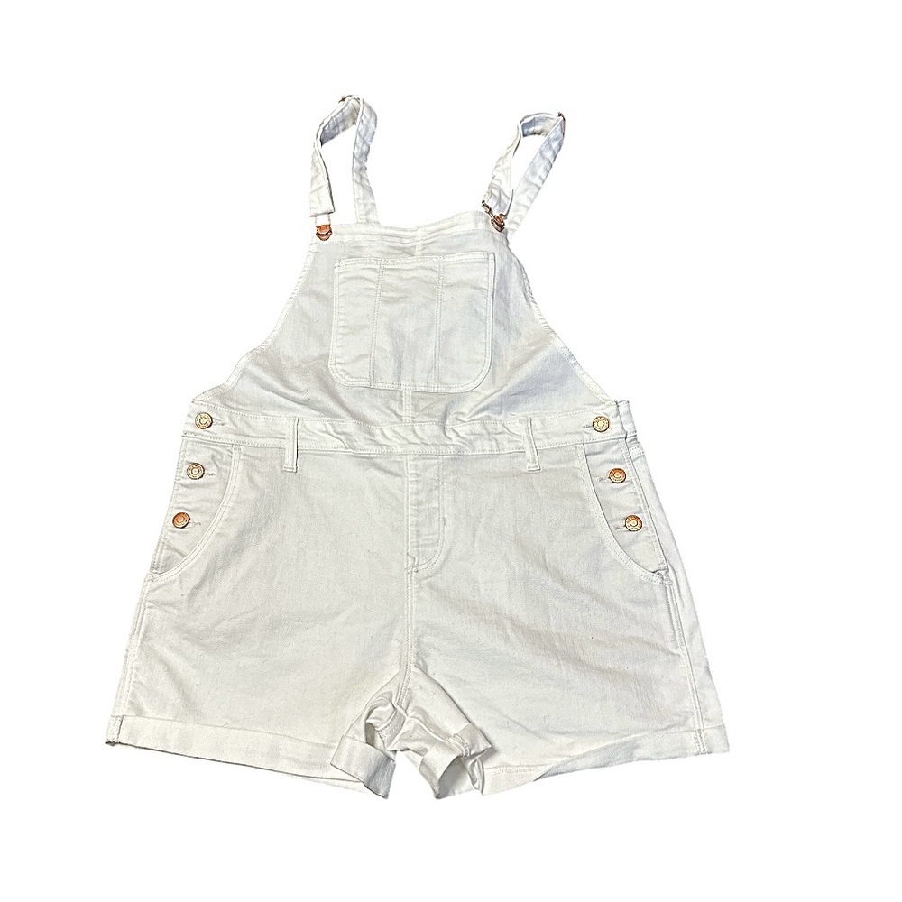 Old Navy womens White Overalls